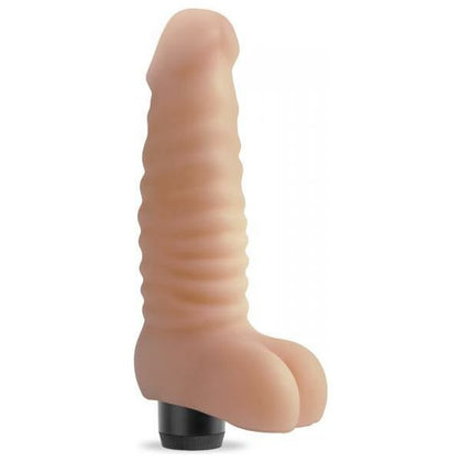 Realistic Pleasure Pro No. 13 Beige Vibrating Dildo for Enhanced Intimacy - Women's Sensual Stimulation - Adult Naughty Store