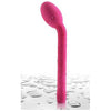 Introducing the Sensuelle Neon Luv Touch Slender G Pink Vibrator - The Ultimate Pleasure Companion for G-Spot Stimulation - Adult Naughty Store