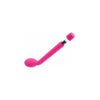 Introducing the Sensuelle Neon Luv Touch Slender G Pink Vibrator - The Ultimate Pleasure Companion for G-Spot Stimulation - Adult Naughty Store