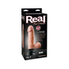 Realistic Pleasure Pro No. 1 6.5-Inch Beige Vibrating Dildo for Lifelike Sensations - Adult Naughty Store