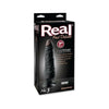 Real Pleasure Deluxe #3 Black Realistic Vibrator - Intense Satisfaction for Men and Women - Adult Naughty Store