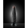 Real Pleasure Deluxe #3 Black Realistic Vibrator - Intense Satisfaction for Men and Women - Adult Naughty Store