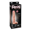 Realistic Pleasure Pro Deluxe No. 7 Wallbanger Vibrating Dildo - Beige - Adult Naughty Store