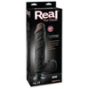 Introducing the Sensa Pleasure No. 11 Wallbanger Vibrating Dildo - Black: The Ultimate Realistic Experience for Unforgettable Pleasure! - Adult Naughty Store