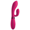 Pipedream Products OMG! Rabbit #Mood Silicone Vibrator - Model X123, Female, Dual Stimulation, Pink - Adult Naughty Store