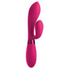 Pipedream Products OMG! Rabbit #Mood Silicone Vibrator - Model X123, Female, Dual Stimulation, Pink - Adult Naughty Store