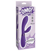 Pipedream Products XR-500 OMG! Rabbit Bestever Silicone Vibrator - Dual Stimulation - Purple - For Intense Pleasure in All the Right Spots - Adult Naughty Store