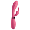 Pipedream Products OMG! Rabbit #Selfie Silicone Vibrator - Model XR-5000 - Female Pleasure - Dual Stimulation - Pink - Adult Naughty Store