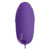 Pipedream Products OMG! Bullets #Happy Vibrating Bullet Purple - Pleasure Inducing USB Powered Bullet Vibrator for Intense Stimulation - Model X123 - Designed for All Genders - Delivers Sensa - Adult Naughty Store