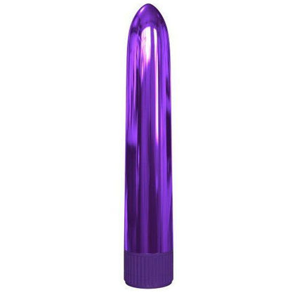 Classix Rocket Vibe 7 Inches Metallic Purple - Powerful Metallic Purple Rocket Vibrator for Mind-Blowing Pleasure