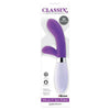 Classix Silicone G-Spot Rabbit Style Vibrator Purple - The Ultimate Pleasure Experience for Women - Adult Naughty Store