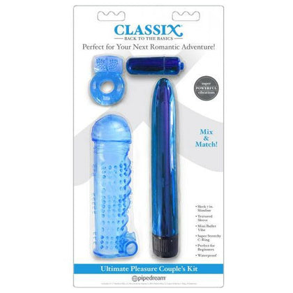 Classix Ultimate Pleasure Couples Kit Blue - Complete Intimacy Experience for Couples