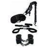 Fetish Fantasy Series Bedroom Bondage Kit - Complete Beginners BDSM Set for Couples - Model FBS-001 - Unisex - Explore Sensual Pleasure and Intimacy - Black - Adult Naughty Store