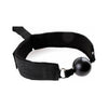 Fetish Fantasy Series Gag and Wrist Restraint - Ultimate Beginner Bondage Essential for Total Control and Sensory Deprivation - Model GF-2021 - Unisex - Black - Adult Naughty Store