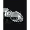 Icicles No. 72 Clear Glass Massager - Elegant Hand Blown Pleasure Wand for Sensual Stimulation - Unisex Anal and Vaginal Play - Sleek and Hypoallergenic - Crystal Clear - Adult Naughty Store