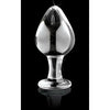 Icicles No 25 Hand Blown Glass Anal Plug - Clear: A Luxurious Pleasure Experience for All Genders - Adult Naughty Store