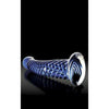 Icicles No 29 Hand Blown Glass Dildo - Luxurious Hypoallergenic Pleasure Wand for G-Spot and Prostate Stimulation - Elegant Ribbed Design - Clear - Adult Naughty Store