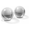 Icicles No 42 Glass Ben Wa Balls - Medium Size - Female Vaginal Stimulation - Clear Glass - Adult Naughty Store