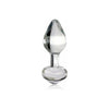 Pipedream Products Icicles No 44 Glass Anal Plug - Clear, Elegant and Sensual Pleasure for All Genders - Adult Naughty Store