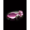 Pipedream Products Icicles No 48 Pink Glass Butt Plug for Sensual Anal Pleasure - Adult Naughty Store