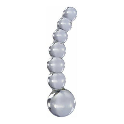 Pipedream Products Icicles No 66 Clear Glass Massager - Elegant Handcrafted Pleasure for Vaginal and Anal Stimulation