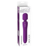 Wanachi Body Recharger Purple Wand Massager - Powerful Rechargeable Silicone Vibrator for Deep Muscle Relief and Intimate Pleasure - Adult Naughty Store