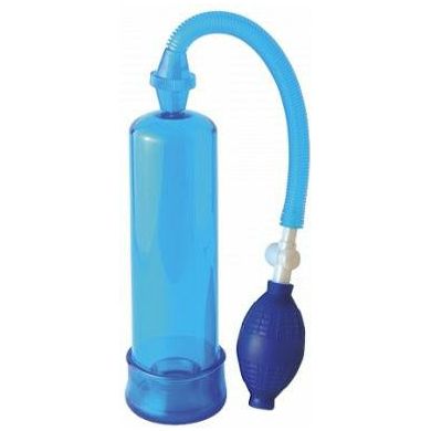 Introducing the Blue Beginner's Power Pump: The Ultimate Confidence-Boosting Pleasure Enhancer