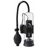 Introducing the Pump Worx Beginner's Vibrating Pump Clear: The Ultimate Pleasure Enhancer for Men - Adult Naughty Store