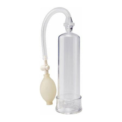 Pump Worx Beginners Power Pump Clear - The Ultimate Enlargement Solution for Men, Model PW-BP-001, Enhances Size and Performance, Transparent - Adult Naughty Store