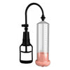 Pipedream Products Pump Worx Fanta Flesh Pussy Penis Pump - Model PW-1001 - Male Masturbation and Enhancement Device for Intense Pleasure - Clear - Adult Naughty Store