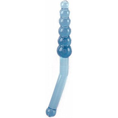 Introducing the SensaFlex™ S-100 Jelly Anal Wand: A Magical Delight for All Genders, Delivering Sensational Pleasure in a Cool Blue Hue