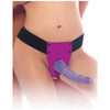 Fetish Fantasy Series Sensual Comfort Strap-On Dildo - Model 69P - Purple - For Her - Ultimate Pleasure Experience - Adult Naughty Store