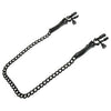 Fetish Fantasy Adjustable Nipple Chain Clamps - Intensify Pleasure with the Black Protrusion Prodigy NP-300 for All Genders - Adult Naughty Store