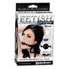 Fetish Fantasy Black Silicone Breathable Small Ball Gag - Model FG-345 - Unisex - Oral Pleasure - Black - Adult Naughty Store