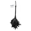 Frisky Feather Duster Black - Sensual Cleaning Tool for Couples - Fetish Fantasy Model FD-001 - Unisex - Teasing and Tickling - Seductive Black - Adult Naughty Store