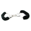 Fetish Fantasy Beginner's Furry Cuffs - Black: Soft and Sensual Restraints for Couples - Adult Naughty Store