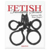 Fetish Fantasy Series Japanese Silk Rope Hogtie Black - The Ultimate Shibari Experience for Couples