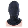 Fetish Fantasy Series Zipper Face Hood Black - Unisex BDSM Bondage Hood for Sensory Deprivation and Control - Adult Naughty Store