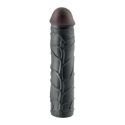 Fantasy X-Tensions Mega 3-Inch Black Penis Extension - Model MX-3000 - Male Pleasure Enhancer - Adult Naughty Store