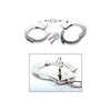 Fetish Fantasy Series Limited Edition Metal Handcuffs - The Ultimate Unisex Metal Restraints for Sensual Pleasure in Silver