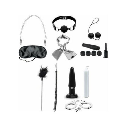 Fetish Fantasy Limited Edition Ultimate Bondage Kit - Complete Pleasure Set for Unisex Pleasure in Red - Adult Naughty Store