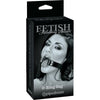 Fetish Fantasy Limited Edition Black O Ring Gag - Beginner's PVC Strap O Ring Gag (Model: OS) - Unisex Oral Pleasure Toy