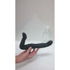 Fetish Fantasy Elite Silicone Strapless Strap-On Dildo - Model X1 | For Couples | Hands-Free Double Pleasure | Black - Adult Naughty Store