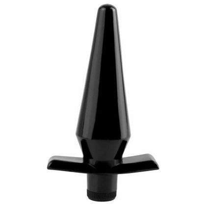Introducing the SensaTease™ Mini Anal Teaser Butt Plug Black - Model ST-125: Expertly Crafted Pleasure for All Genders and Unforgettable Backdoor Bliss