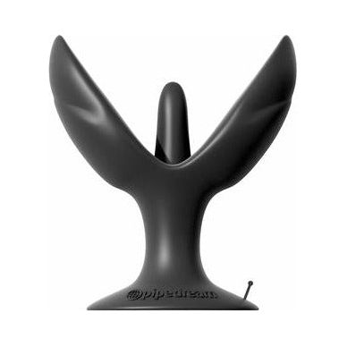 Anal Fantasy Insta Gaper AP-500X Silicone Butt Plug - Unisex Anal Stretcher - Black