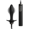 Pipedream Products Anal Fantasy Elite Auto-Throb Inflatable Plug Black - Model AT-5000 - Unisex Anal Pleasure Toy - Adult Naughty Store