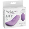 Fantasy For Her Please-Her Remote Purple Silicone Vibrator - Model FHPH-RPVS-001 - Female Clitoral Stimulation - Adult Naughty Store