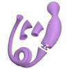 Fantasy For Her Tease Her Ultimate Petite Clitoral Vibrator - Model TFH-UCPV1 - Women's Clitoral and Nipple Stimulation - Purple - Adult Naughty Store