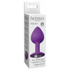 Fantasy For Her Her Little Gems Medium Plug - Model HLG-MP1: A Luxurious Silicone Butt Plug for Sensual Pleasure - Medium Size, Designed for All Genders, with Sparkling Jewel Base - Available - Adult Naughty Store