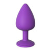 Fantasy For Her Little Gems Large Plug - Model X123: A Sensational Silicone Butt Plug for Exquisite Anal Pleasure in Vibrant Ruby Red - Adult Naughty Store